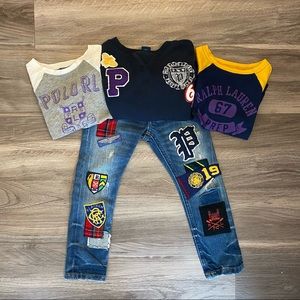 Ralph Lauren Girls 2T Varsity Pack